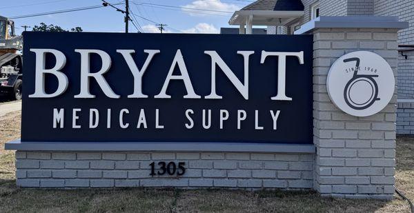 Bryant Medical Supply has moved to 1305 Ella Street, Anderson, SC 29621