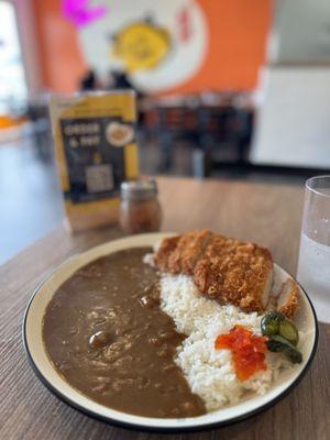 Curry with port katsu