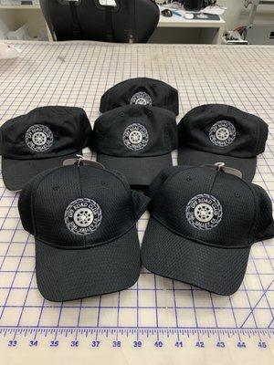 Custom hat embroidery