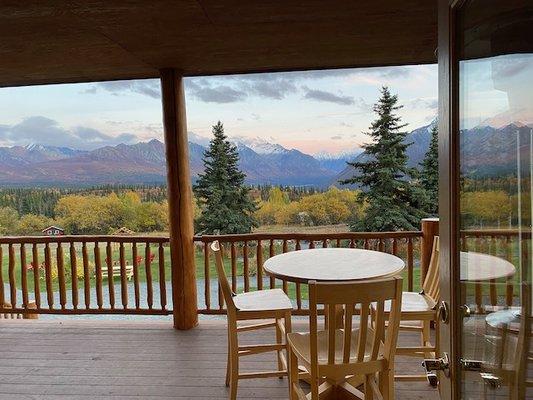 Main Lodge deck