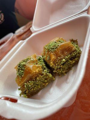 Pistachio Baklava