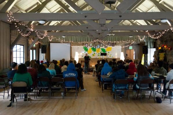 Fall retreat with college students from Cru at Cal Poly Pomona. (2010)