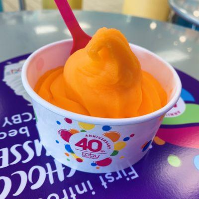 Orange sorbet