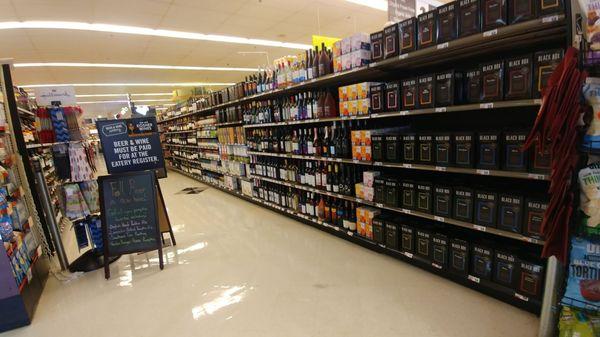 Beer/wine aisle