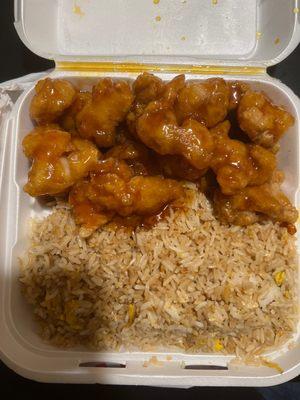 Orange chicken special! My favorite!