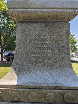 John Warwick Daniel Monument, Lynchburg