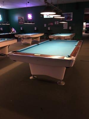 Nice pool tables!