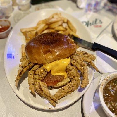 Soft Shell Crab BLT Sandwich