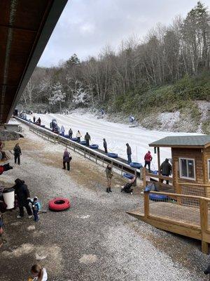 Jonas Ridge Snow Tubing