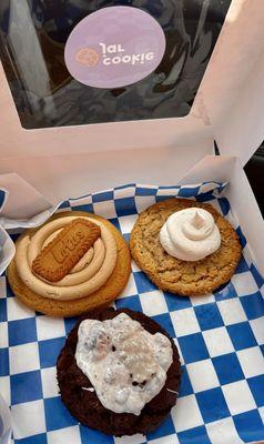 Cookies & Cream, Cookie Butter Surprise, & Oatmeal Cream