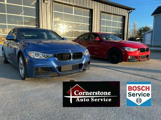 Cornerstone Auto Service and Bosch Car Service, European Auto Service, Brake Service, Auto Service center, Suspension repair, BMW Service