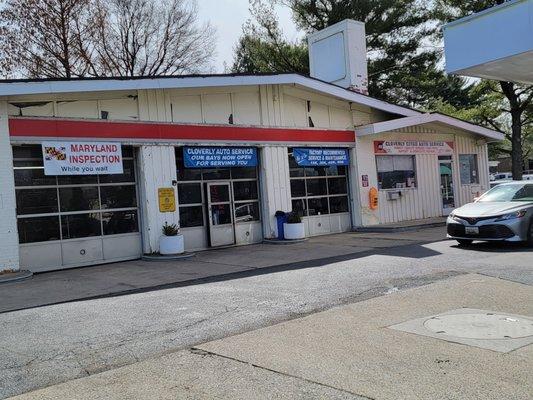 Full service auto repair shop, including MD. State inspection.