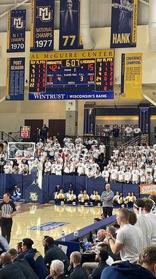 White out night for MU men's BB