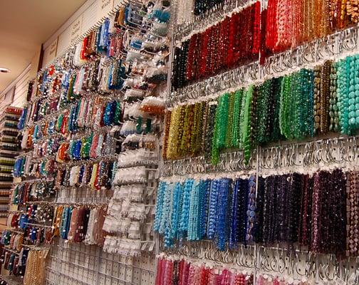 Tons of Czech glass beads