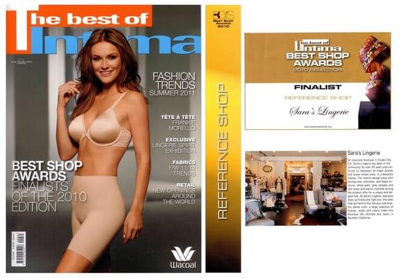 Top 5 Best Lingerie Reference Shops in America - by Intima Magazine 2010