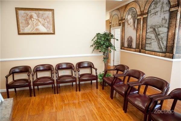 Our comfortable, clean and relaxing waiting room