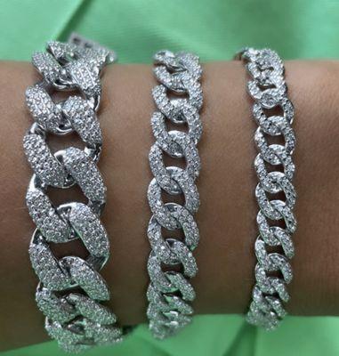 Diamond bracelets