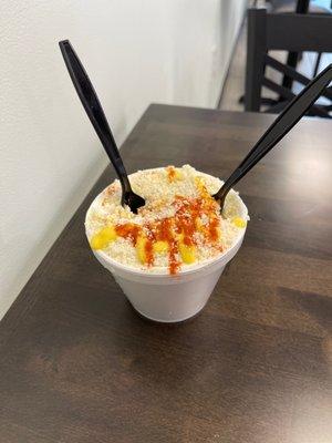 Elote in a cup