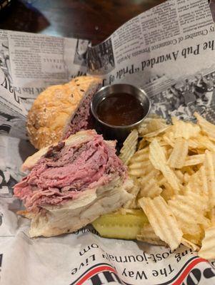 Beef on weck