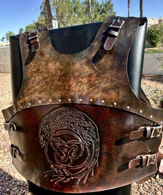 Custom Viking armor vest