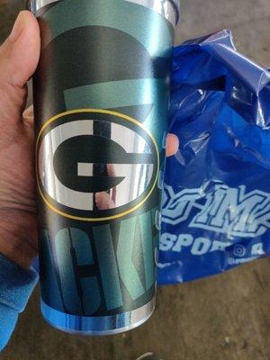 Green Bay tumbler