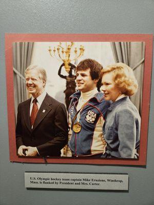 1980 Olympic team meets the president and first Lady