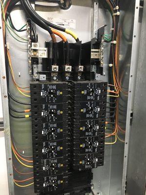 Commercial panel upgrade 480v