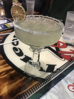 Limon Margarita - standard pre-made sour mix - just OK.