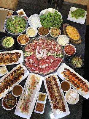 $30 for AYCE sushi and KBBQ!