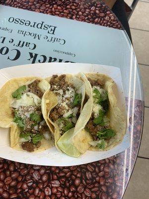 Steak tacos