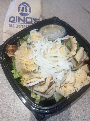 Chicken Greek Salad