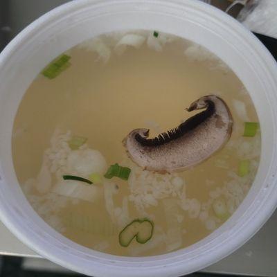 Clear soup