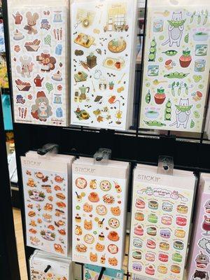 sticker sheets ($3.95)