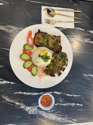 VIETNAMESE PORKCHOP OVER RICE