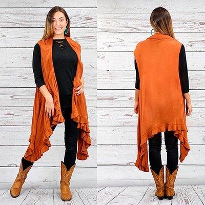 Burnt Orange cardigan