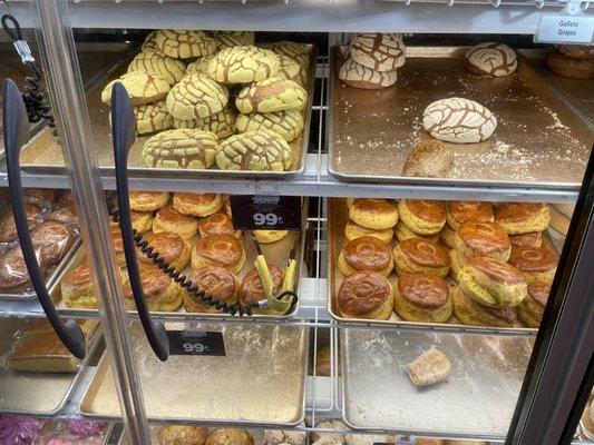 a lot of inexpensive pastries