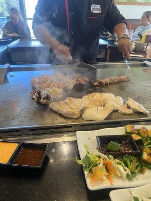 Master of the hibachi