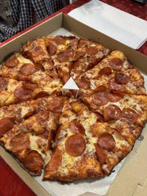 Pepperoni pizza