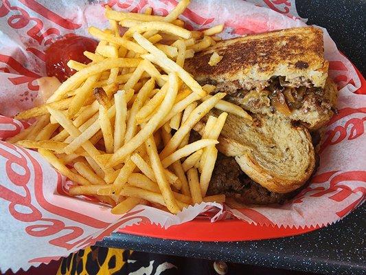 Freddy's melt.