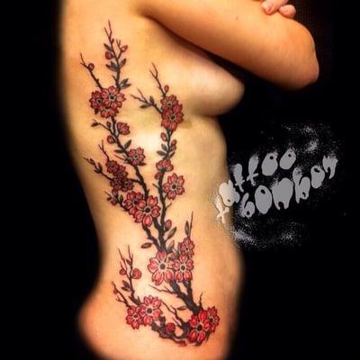 Tattoo made by Eleanor BonBon.