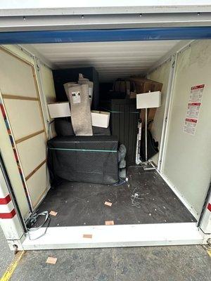 Large unload in Miami.