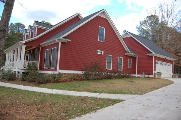 Custom built home for Ketchum family in Woodstock Ga