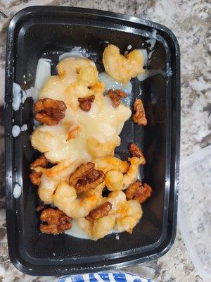 Walnut Shrimp .  .  .  Pathetic.