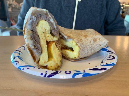 Steak, Egg & Cheese Breakfast Burrito