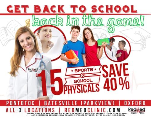 2015 Back to School Special