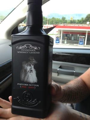 Cool new bottles from the popcorn sutton line.