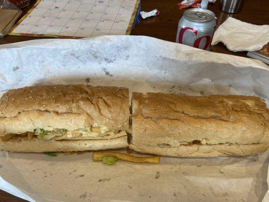 French Fry Po Boy (15 inch).