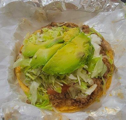 Ground Beef Tostado