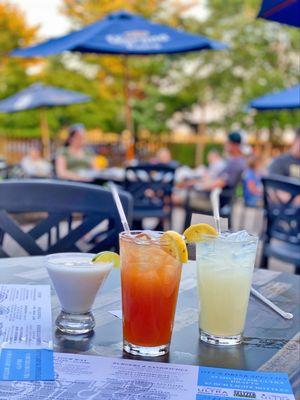 Grapefruit crush, Lime coconut, Peach of me