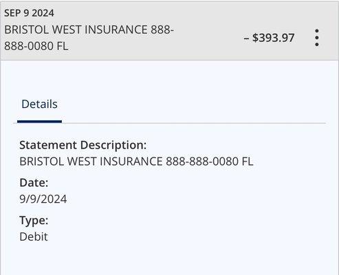 These images show the amount they withdrew from my bank.